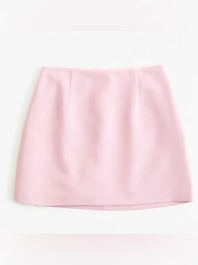 Abercrombie & Fitch Scarlett Mini Skort Light Pink